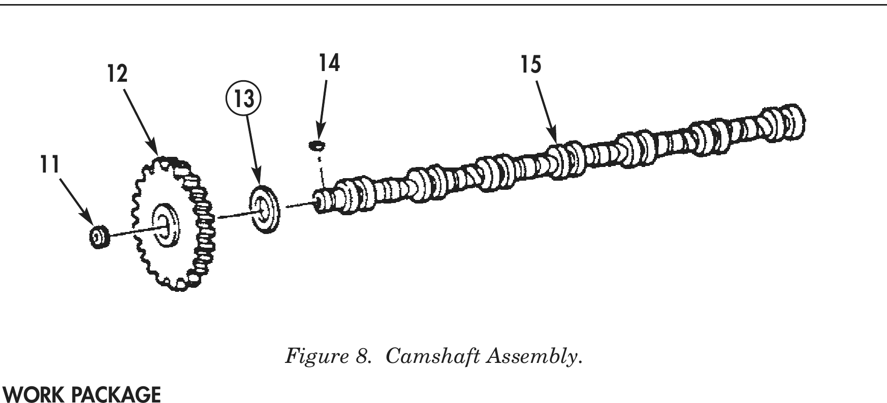 Figure 8. Camshaft Assembly.
