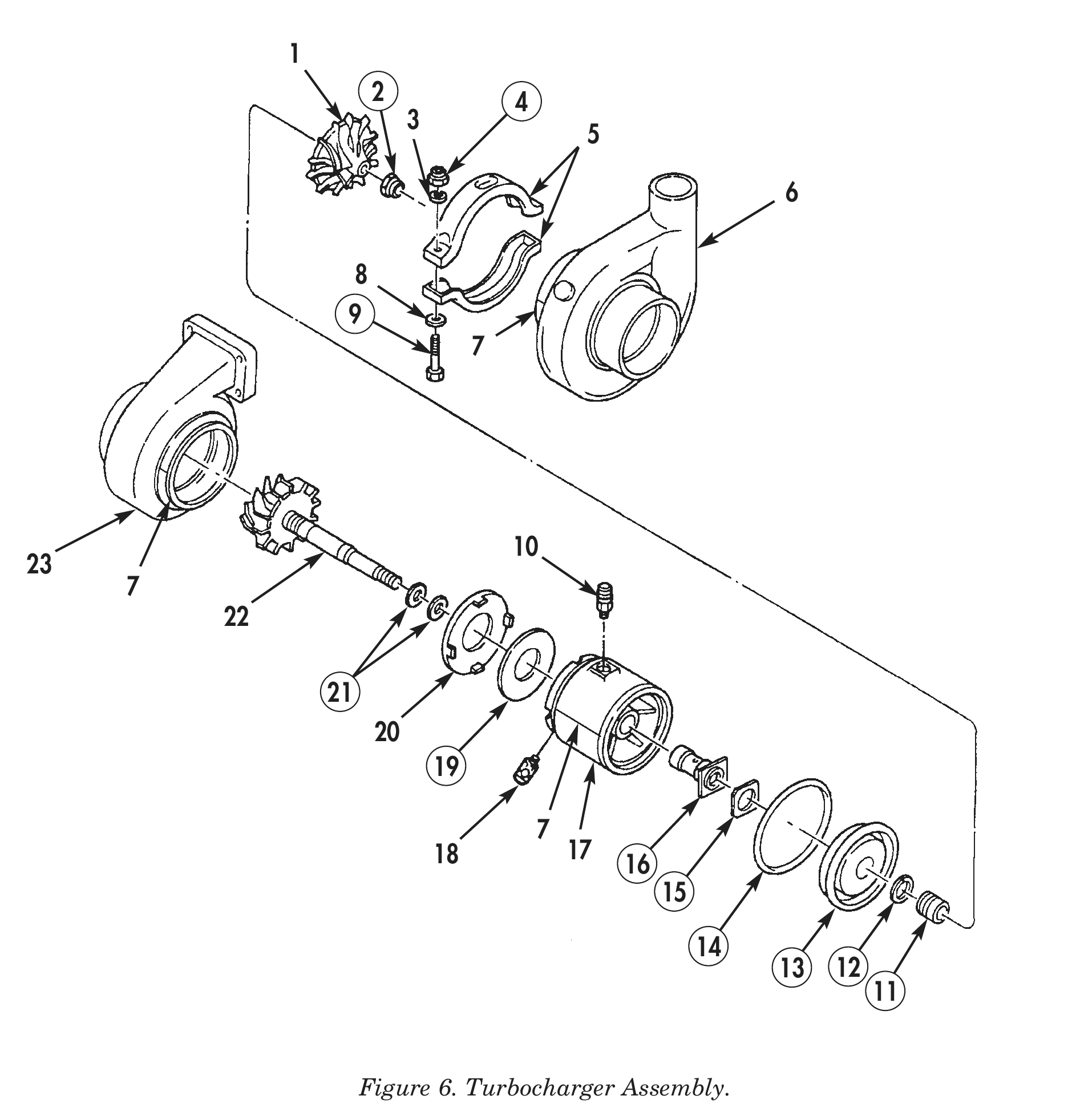 Figure 6. Turbocharger Assembly.