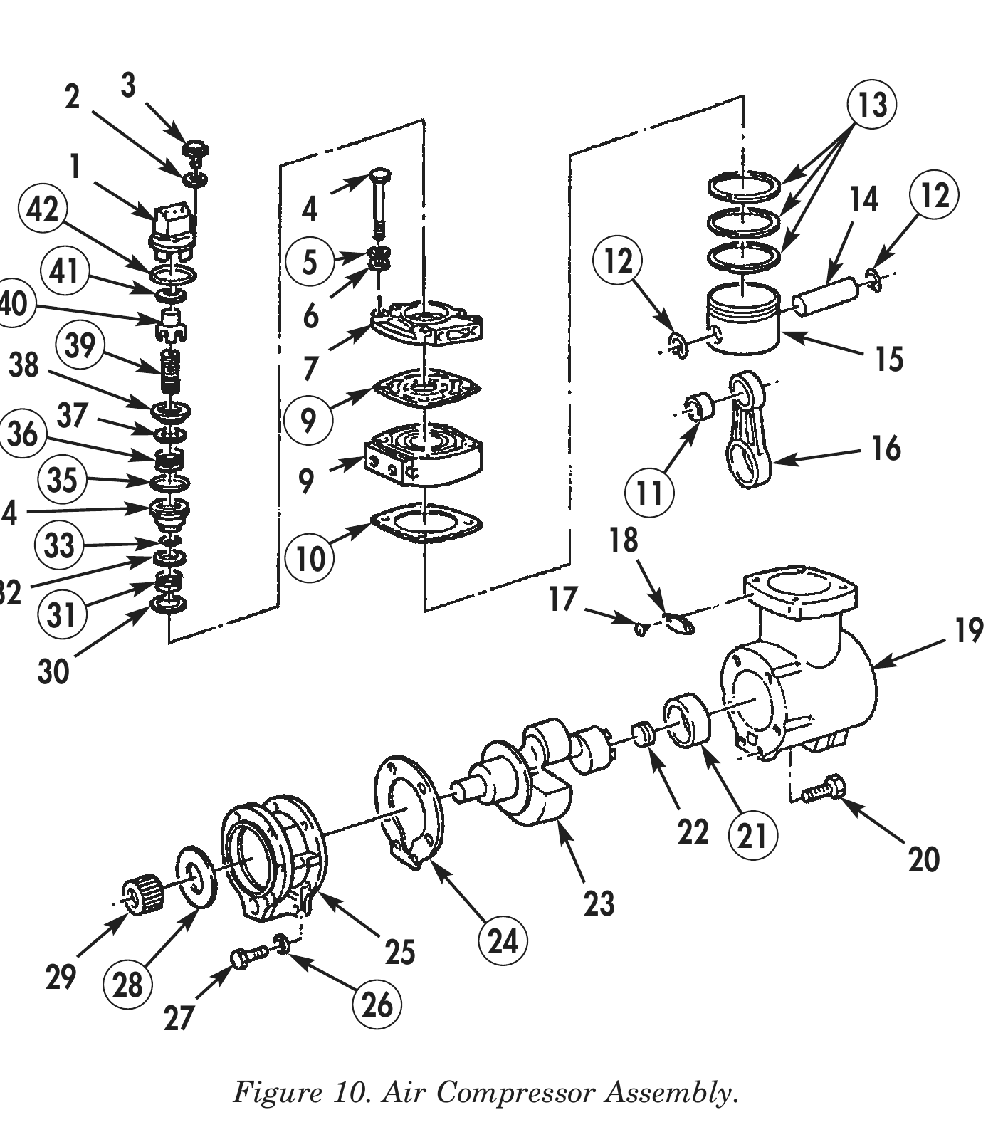 Figure 10. Air Compressor Assembly.