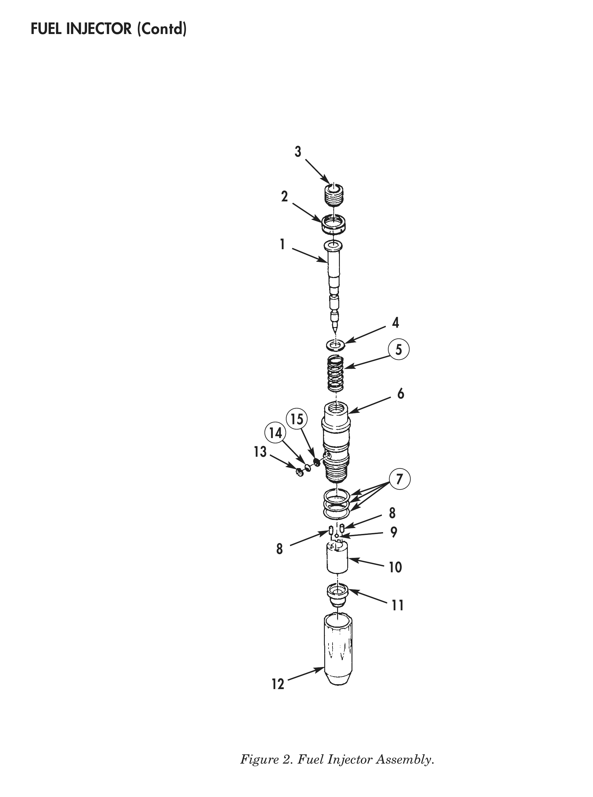 Figure 2. Fuel Injector Assembly.