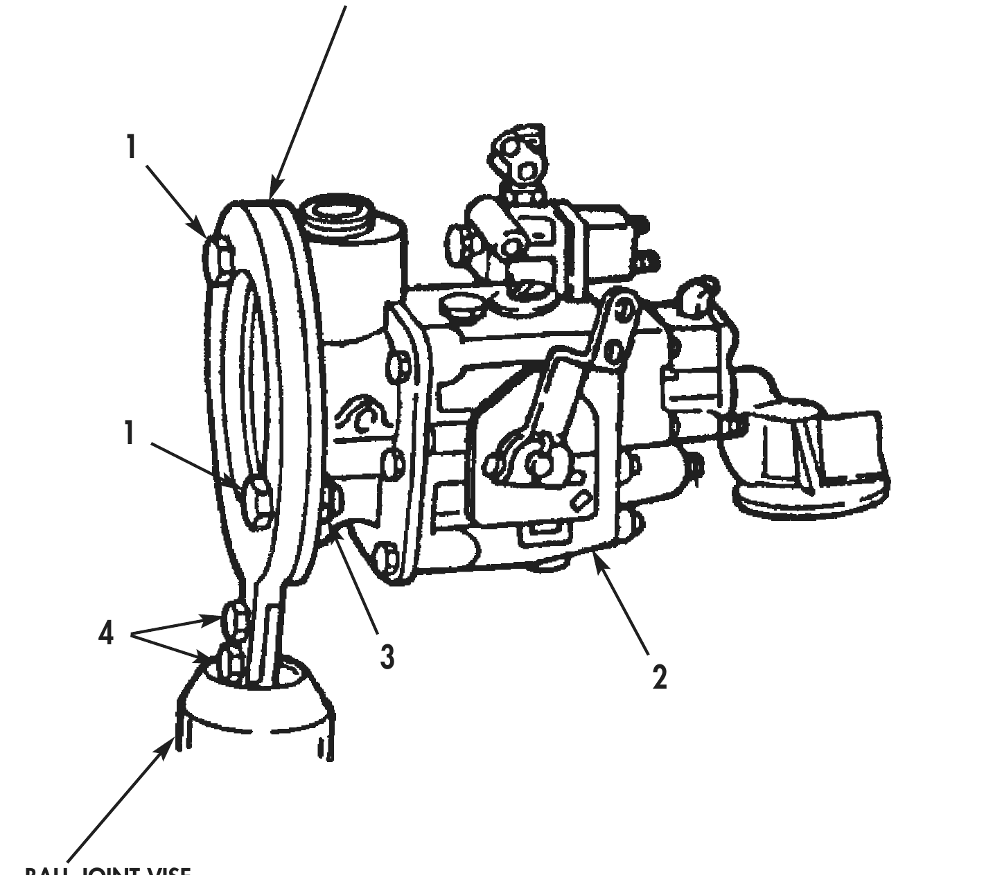 Figure 1. Fuel Pump Disassembly.