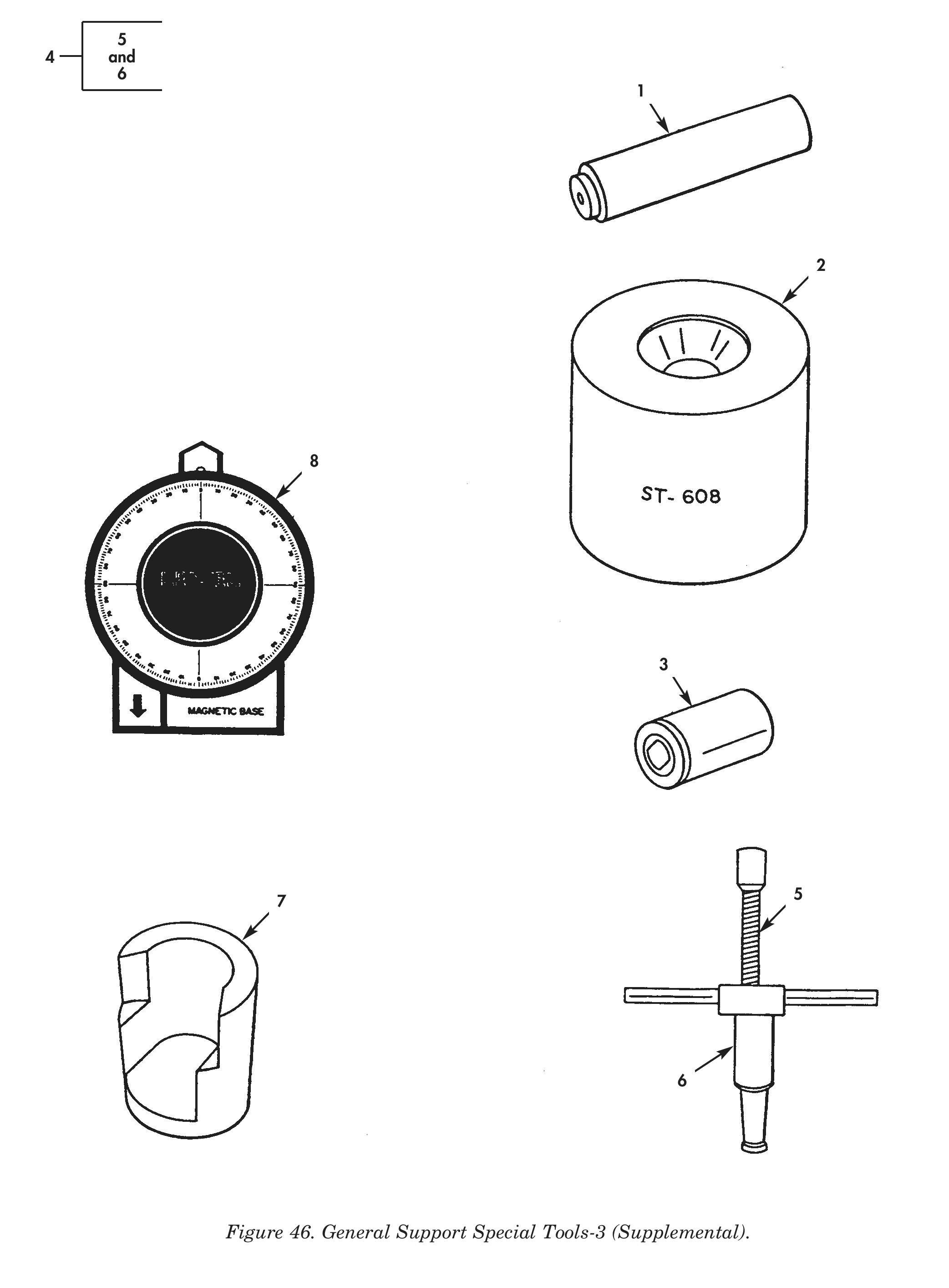 Figure 46. General Support Special Tools-3 (Supplemental).